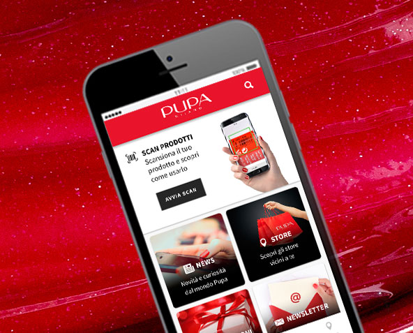 App Mobile - PUPA Milano