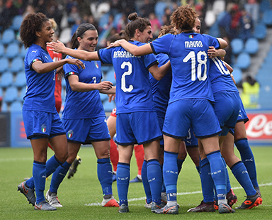 PUPA è il make up delle Nazionali Italiane Femminili di Calcio