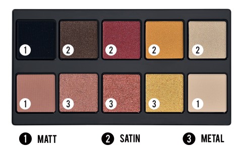Make Up Stories Palette Hot Flame - PUPA Milano