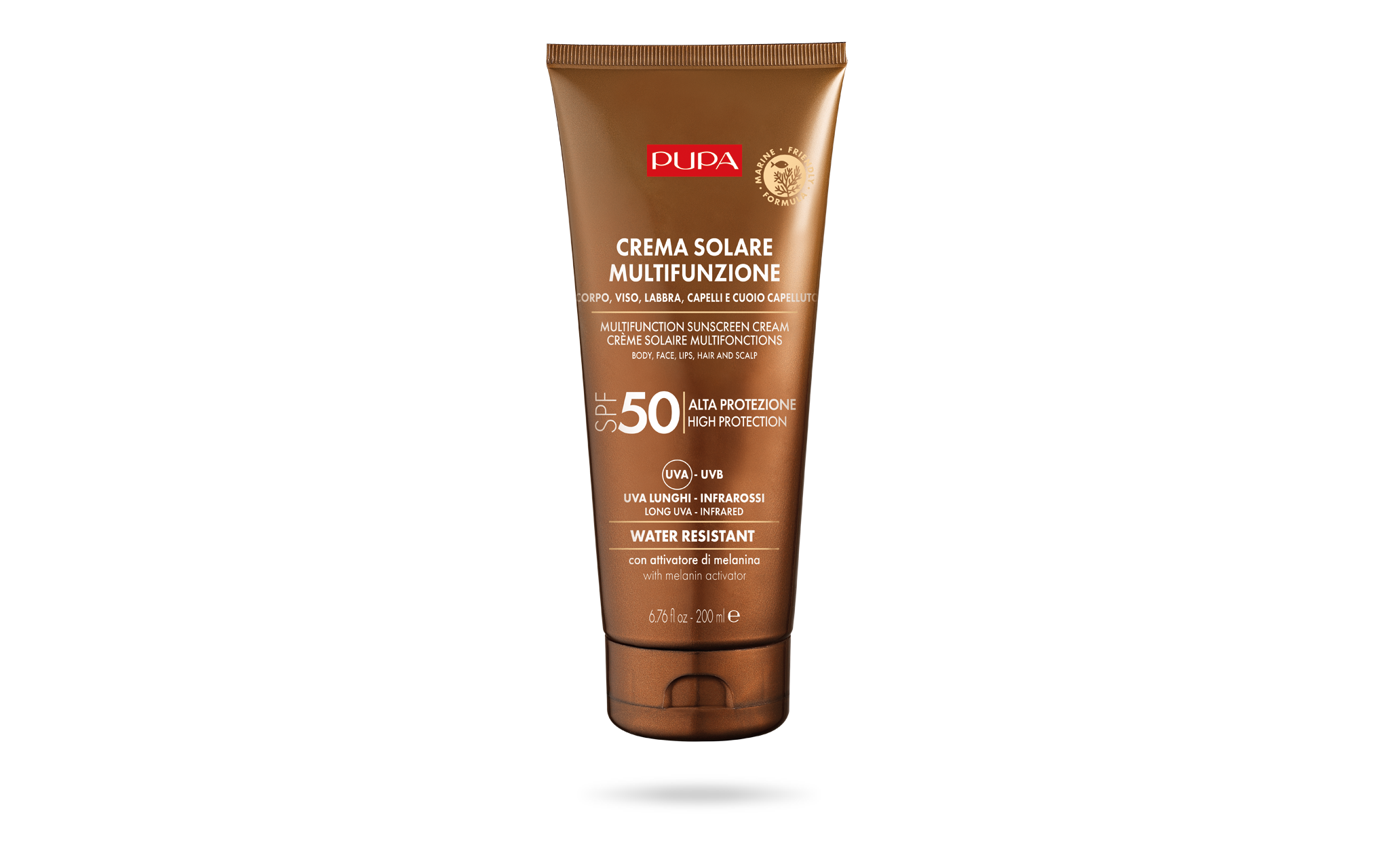 Crema Solare Multifunzione SPF 50 (200 ml) - PUPA Milano