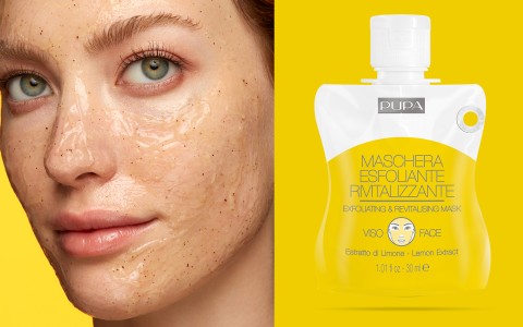 MASCHERA ESFOLIANTE RIVITALIZZANTE - PUPA Milano