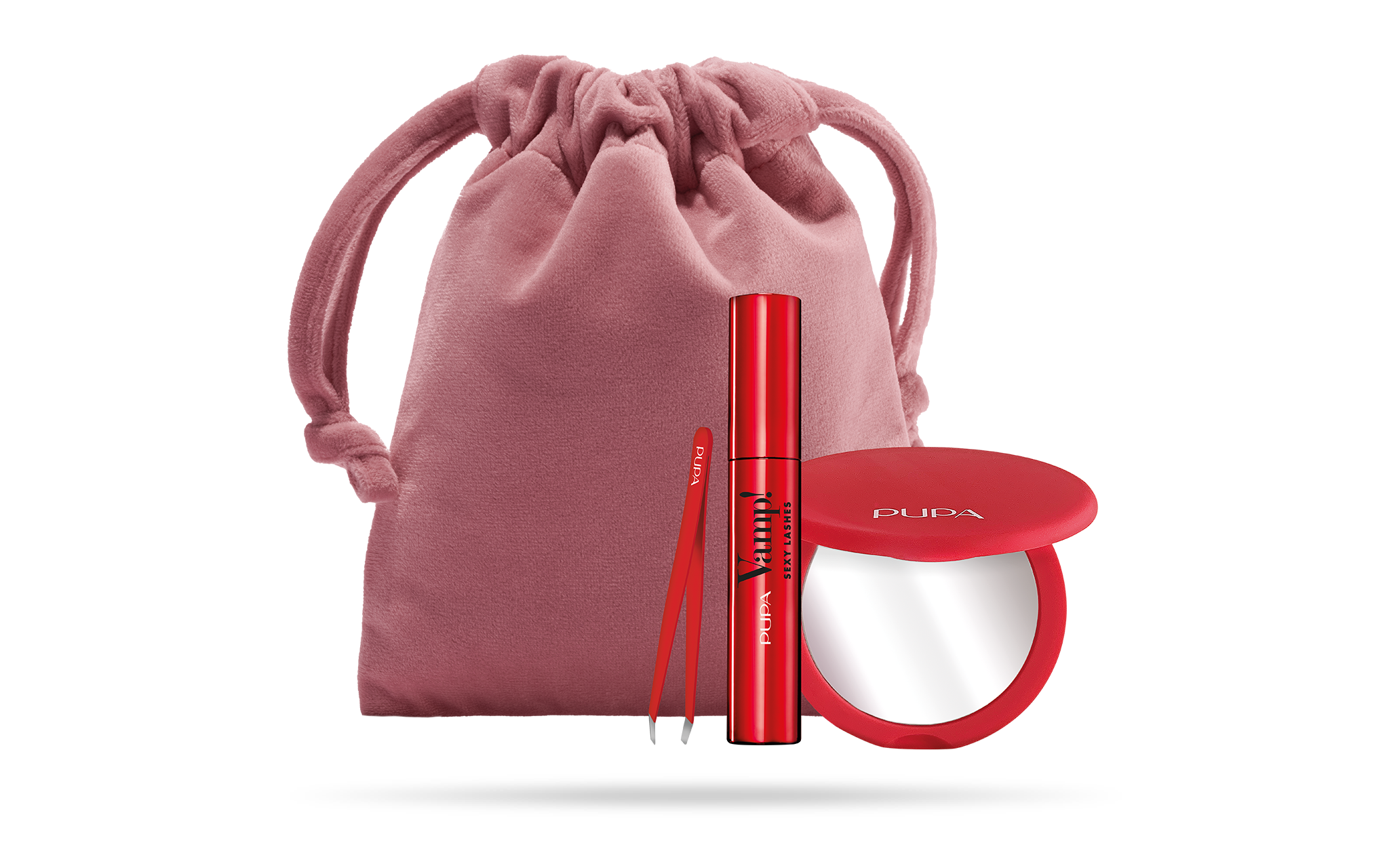 Kit Vamp! Sexy Lashes, Tweezers & Mirror - PUPA Milano