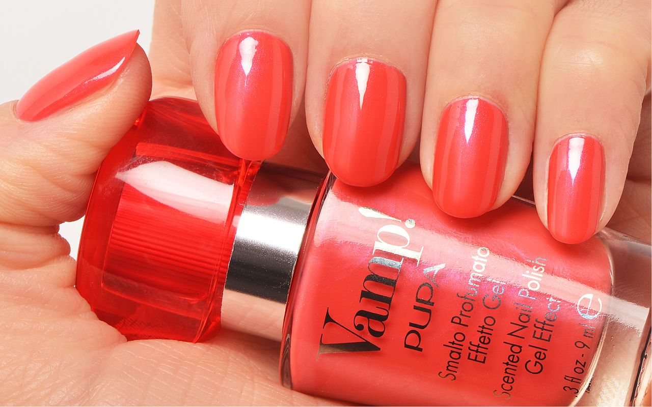 Pupa Vamp! Smalto Profumato – Nagellack Mit Gel-Effekt In Shiny Leather, Dose, Parfümnote