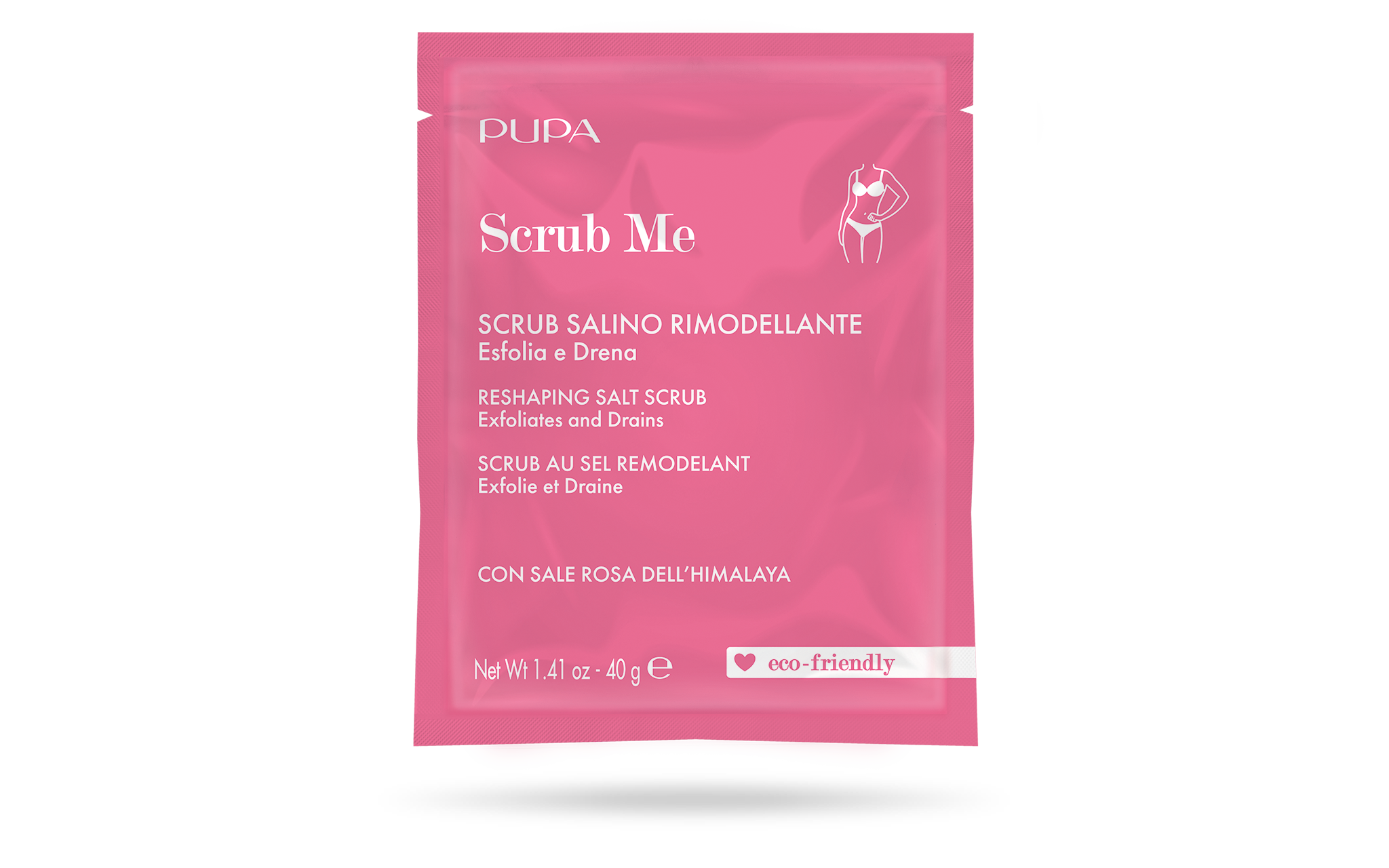 Sample Scrub Me Scrub Salino Rimodellante 40 GR - PUPA Milano
