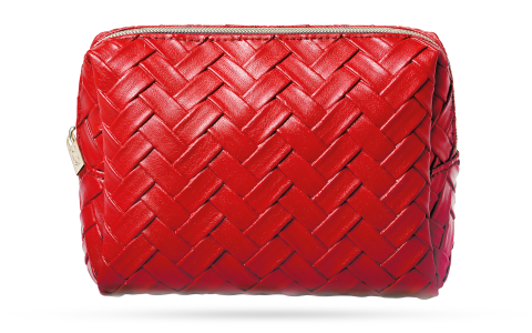 Pochette Red Twist Curve