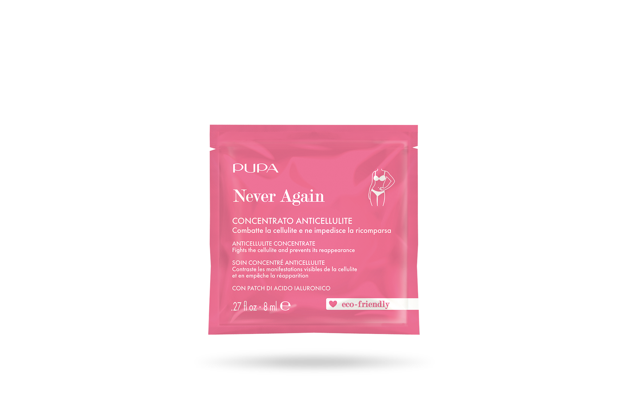 Sample Never Again Concentrato Anticellulite 8 Ml - PUPA Milano
