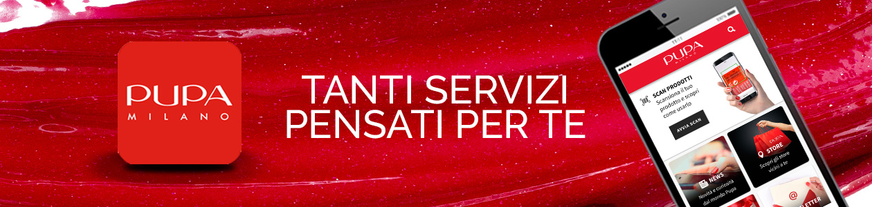 Scarica gratis l'app di PUPA Milano